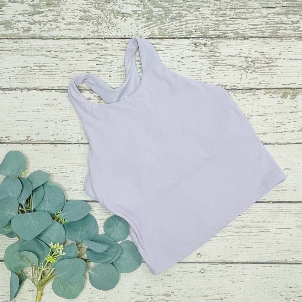 Athleta Girl Lavender Racerback Long distance Tank Top